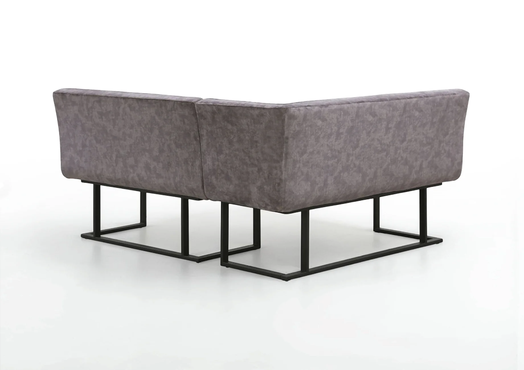 Ebony Dining Set with Bench and Ceramic Table - Image 5