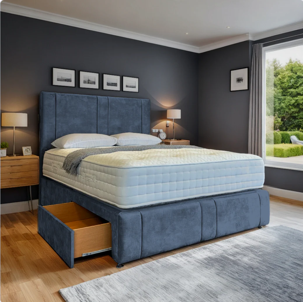 Embliss 2 Drawer Base with Matching Footboard - Image 12