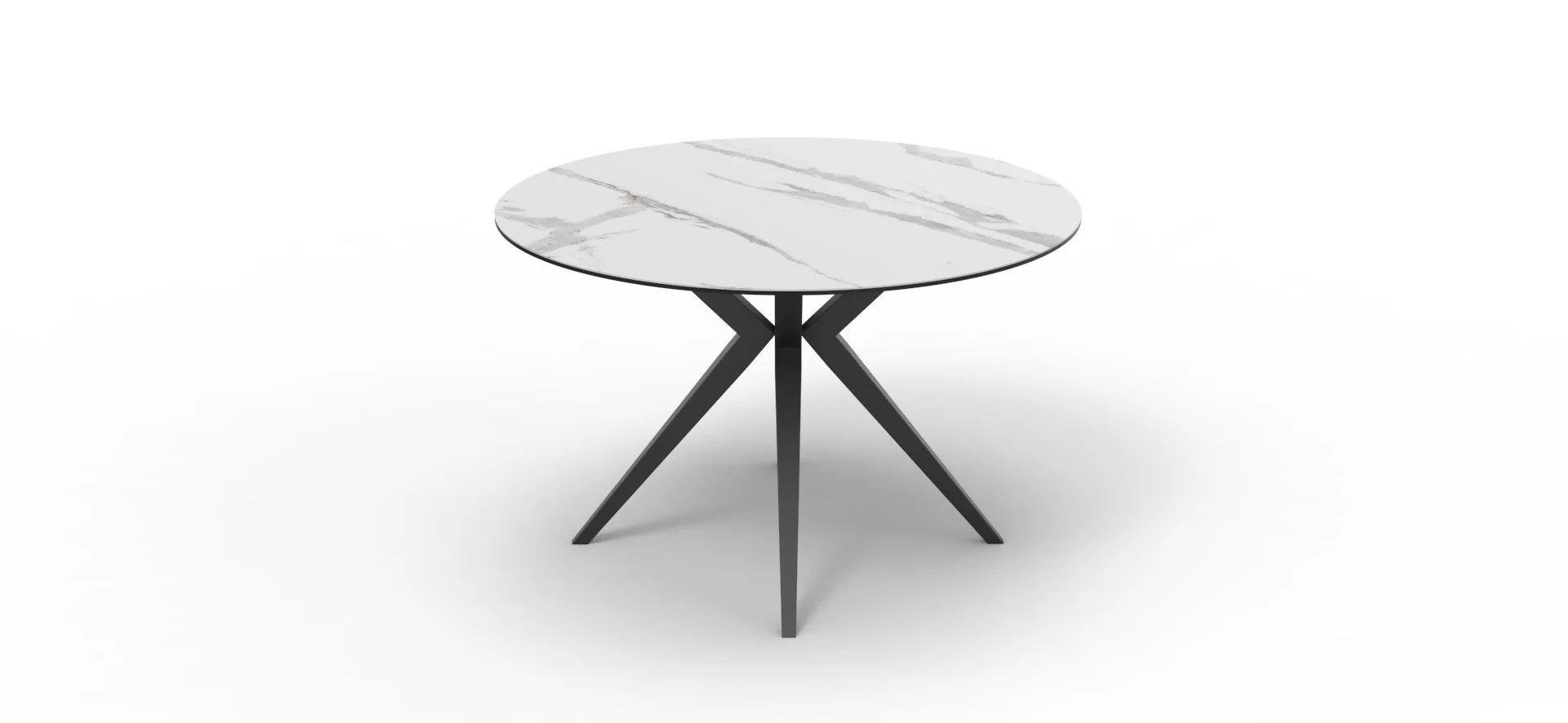 Lago Round Ceramic Dining Table - Image 4