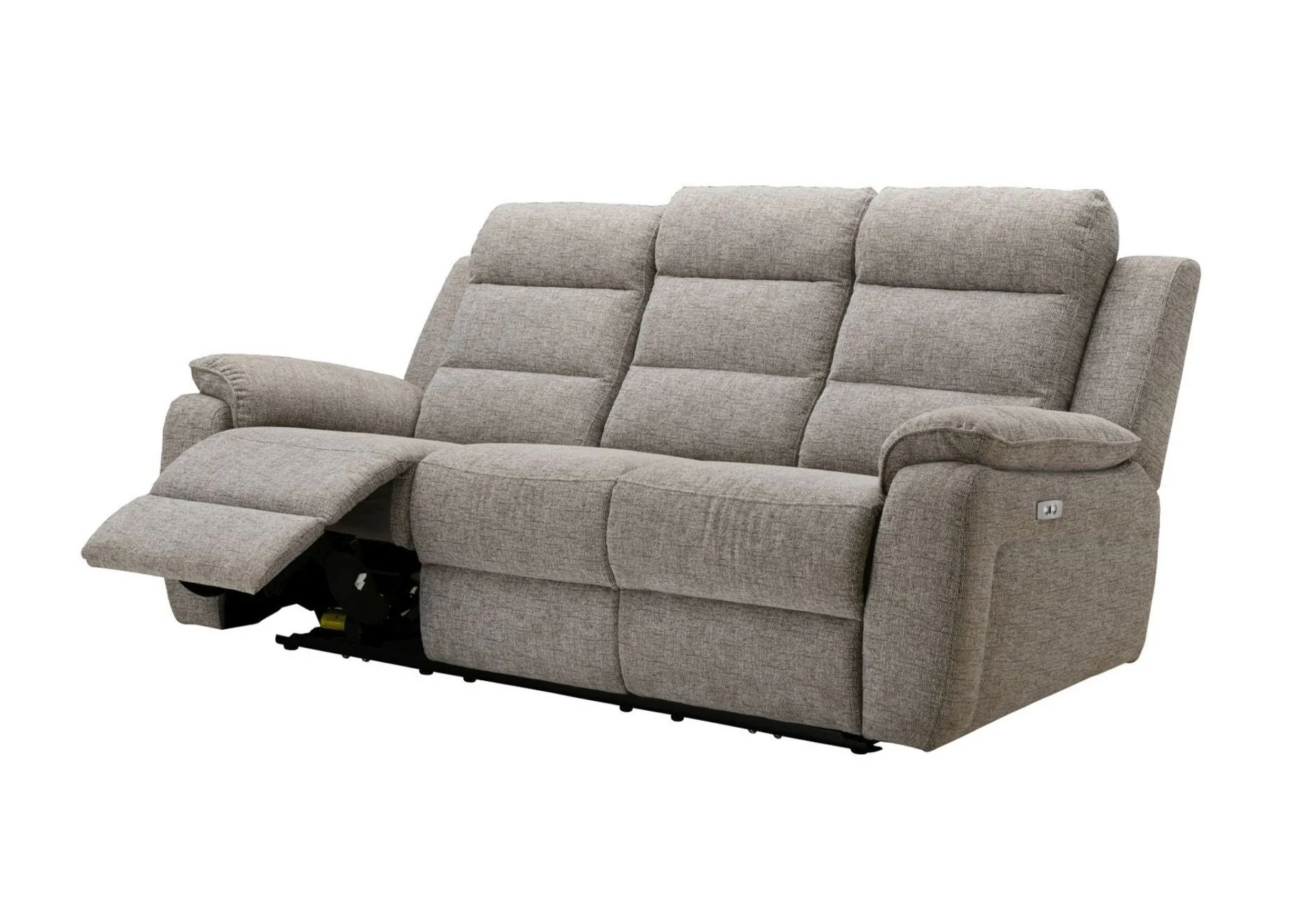 Phoenix 3 Seater Recliner Sofa (Oatmeal) - Image 3