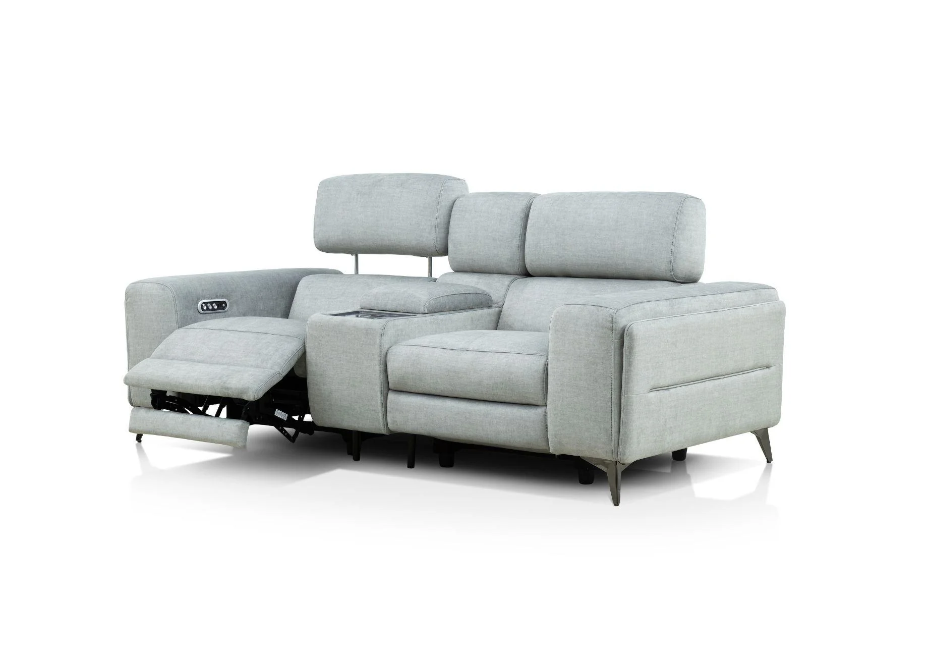 Ricardo 2 Seater Power Recliner with Power Headrest and Console - Image 7