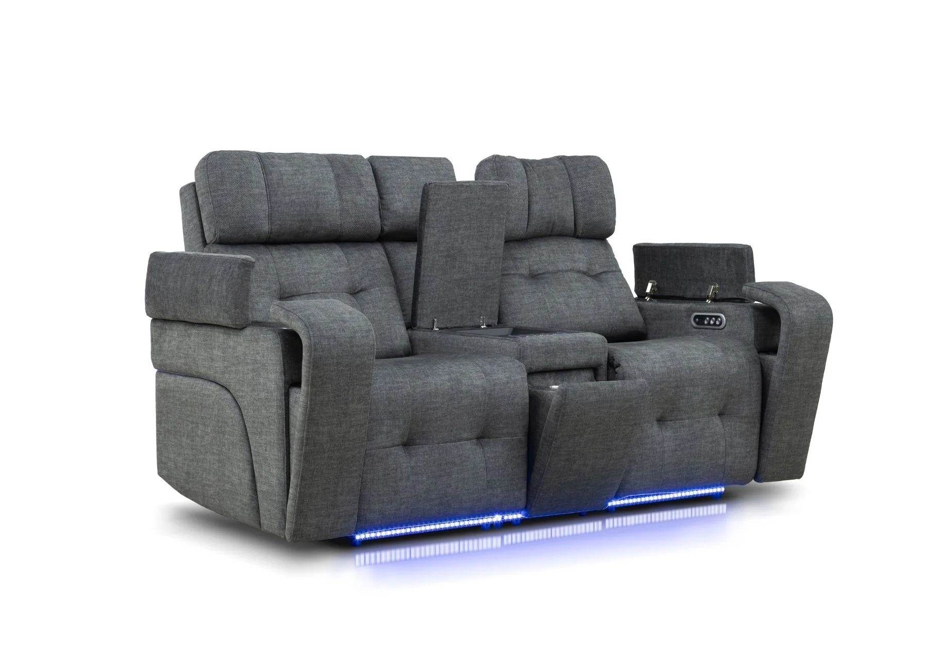 Smart Sofa 2 Seater with Console - Image 4
