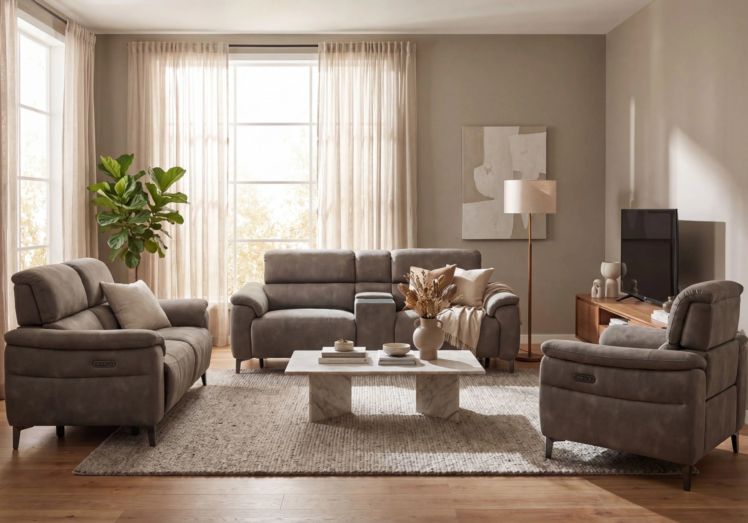 Tech Sofa Storage Footstool - Image 3